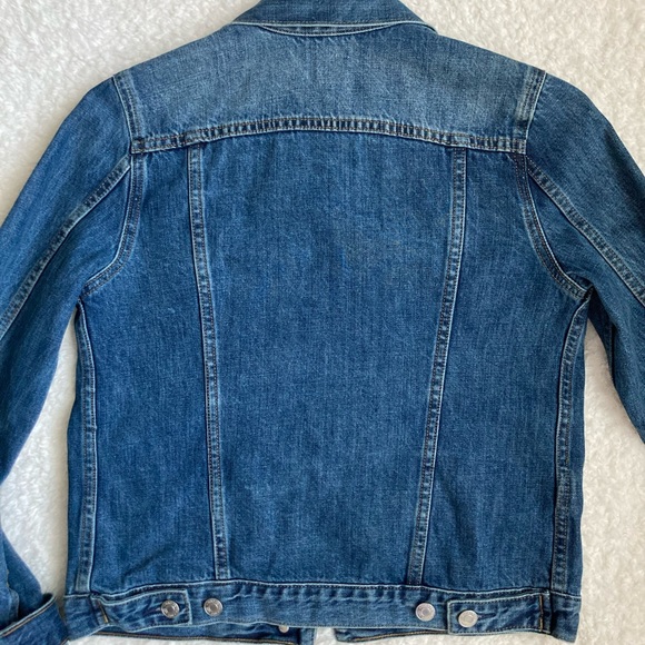 GAP | Icon Denim Jacket - Dark Indigo - Women’s Small - Picture 4 of 5
